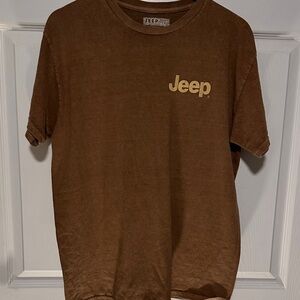 Jeep Classic Brown Short Sleeve Tee